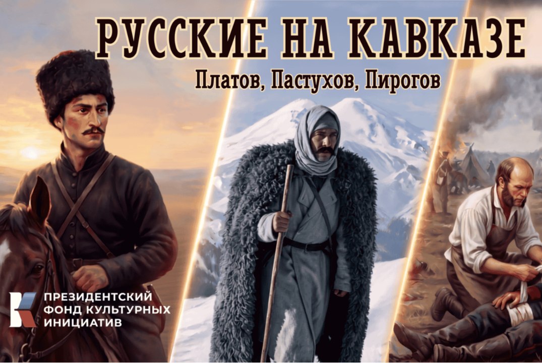 Показ документального проекта «Русские на Кавказе: Платов, Пастухов, Пирогов»