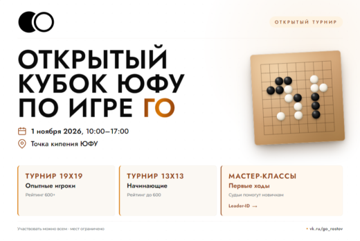 Открытый Кубок ЮФУ по настольной игре ГО
